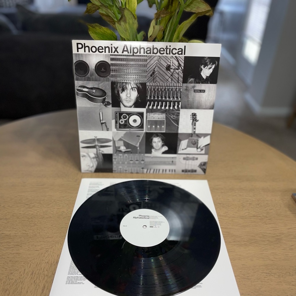 Phoenix, Alphabetical Vinyl Record - Black